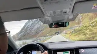 Norway roadtrip E10 within 20km before Eliassen 19/10/25(Tunnel)