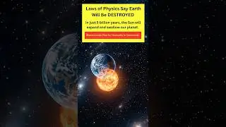 The Sun Will Swallow Earth in 5 billion years 🌍🔥#earth #sun
