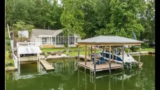 380 Teague Circle, Lake Martin, Alabama - Aerial Tour