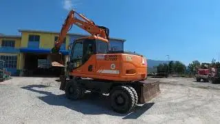 Doosan DX160W wheel excavator Balavto