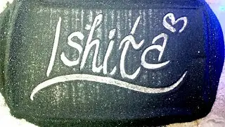 writing ur beautiful names on sand ⏳😁😘😀❤️#live#foryou