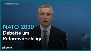 Jens Stoltenberg nach dem Online-Treffen der NATO-Verteidigungsminister am 17.02.21
