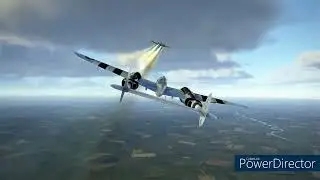 P-38 Downs Bf-110
