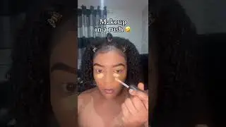 Who else is always in rush when it comes to doing makeup ?🤣 #shorts #getthedamiglow #makeup #hair