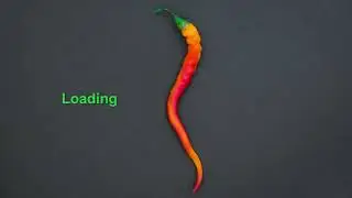Loading Chilli Pepper Screen Waiting Load Motion Green Screen Alfa || No Copyright Free Download