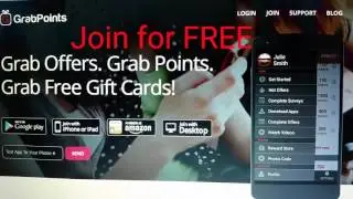 FREE Amazon Gift Cards with Grab Points
