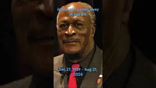 John Amos passes away at the age of 84. #history #johnamos #death #goodtimes #roots