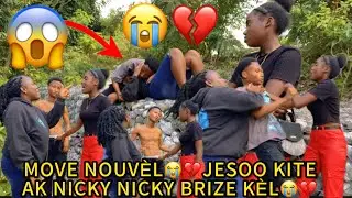 JESOO BARE NICKY KAP BO AK CAPOU😭💔GOUMEN PETE😭JESOO KITE AK NICKY😭💔