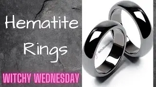 Hematite Rings || Witchy Wednesday