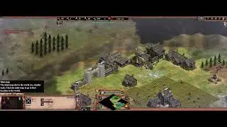 Age Of Empires 2 DE - low elo game play - Slavs vs Malay. Lowland.