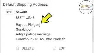 How to Add New Delivery Address in FirstCry App | Step by Step Guide
