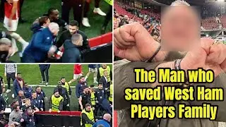 FULL FOOTAGE! West Ham Players Confront AZ Alkmaar Fans for their Family
