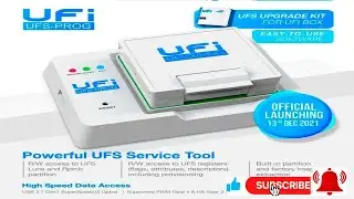 UFi UFS Prog | Ufi UFS Upgrade Kit | UFi Support UFS Programming | Ufi Box Ufs Adapter #UFS