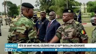 Saint Michel celebr&eacute; par 102 BA