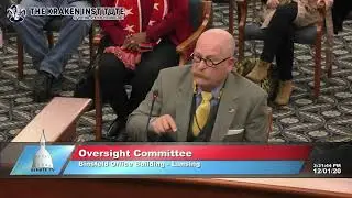 42 Witness Bill Schmidt | Poll Challenger | MI Senate Oversight Com Hearing