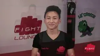 Technik Kette für das hintere Knie im Muay Thai