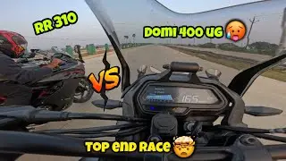 Rr 310 vs Domi 400 🥵|| Top End Race Till Their Potential 🫨 || TRAFFIC HACKER&hellip;