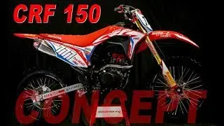 Video Honda CRF Motocross competition concept