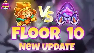 MONKEY KING vs MAX DEMON HUNTER  | Floor 10 | Rush Royale | New Update