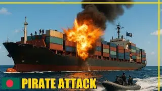 Pirates Hijack Container Ship Off Somalia - 23 Crew Hostage - Navy SEAL Team Responds