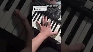 Piano Tutorial of Yeat&rsquo;s &ldquo;bigger th&euml;n everything&rdquo; #piano #pianocover #pianotutorial #yeat #bnyx
