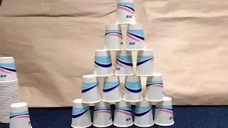 Paper Cup Stacking