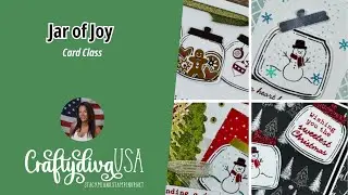 Jar of Joy Card Class | 4 Festive Handmade Christmas Cards 🎄 Stampin&rsquo; Up! Tutorial