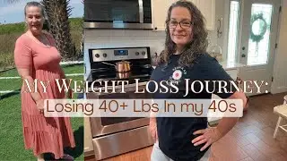 After 40 Weight Loss Journey: Losing 40+lbs & How I Manage Cravings Food Noise & Guilt