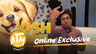 Golden Retriever Boy answers QUIRKY QUESTIONS with 'Pop the Balloons'! | ATM Online Exclusive