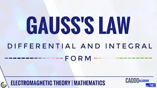 Gauss law - Easy Derivation | EMFT Lecture