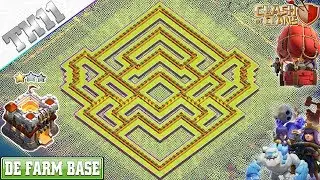 NEW TH11 Base 2019 with Copy Link | Town Hall 11 DE Farm Base design &ndash; Clash of Clans