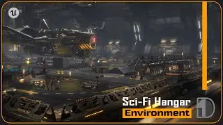 SciFi Hangar 4K - Unreal Engine Asset Pack