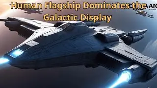 Human Flagship Dominates the Galactic Display | HFY Galactic story | SciFi Story