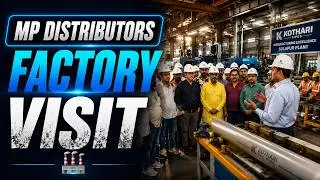 Madhya Pradesh Distributor's factory Visit, Solapur