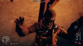 Battlefield 1 - flame trooper killed with shovel
