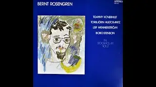 Bernt Rosengren Quartet with Bobo Stenson - Out To Lunch (Part 1)