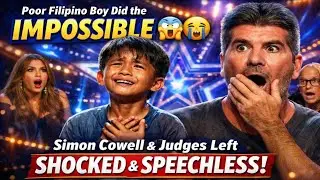 Poor Filipino Boy Did the IMPOSSIBLE on AGT&hellip; Simon Cowell & Judges Left SHOCKED and SPEECHLESS 😱😭