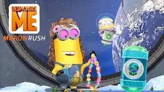 Minion rush Wild Life special mission Challenge jump 40 times Hippie Kevin minion run PC gameplay