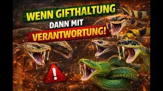 Wenn Giftschlangen dann richtig