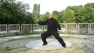 Taiji Sword Form - Fast Performance