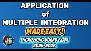 📘 Application of Multiple Integration Made Easy! 🚀 | Engineering Board Exam 2025-2026 #maths