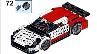 LEGO&reg; 76916 Alternate Build - Porsche 963 - Porsche 911 GT3 RS