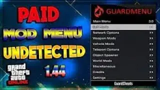 ☑️Mod Menu GTA 5 Online 1.44 | Level + Money