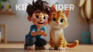 Fluffy the Mighty| Super Cat Adventures | cat Adventure story for kids
