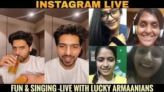 Armaan Malik Instagram Live With Lucky Armaanians - Part - 2 || Fun Time & Singing || SLV2020