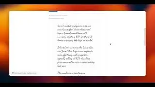 Handwritten-Style Local Market Report Generation + Email Distribution System