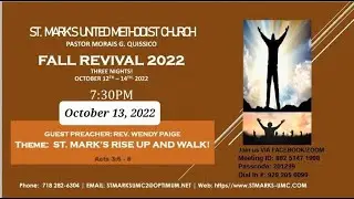 St. Mark's Rise up and Walk!