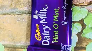 Cadbury dairy milk &lsquo;Hint O&rsquo; Mint, chocolates 🍫