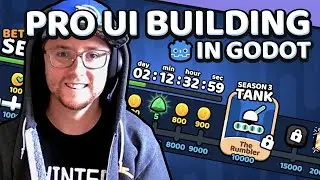[DEVSTREAM] PRO GAME DEV полирует сложный пользовательский интерфейс в Godot