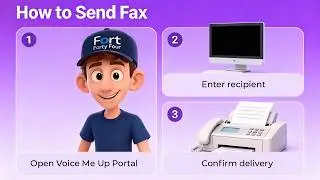 How to Send a Fax with VoiceMeUp (Step-by-Step Tutorial for 2025)